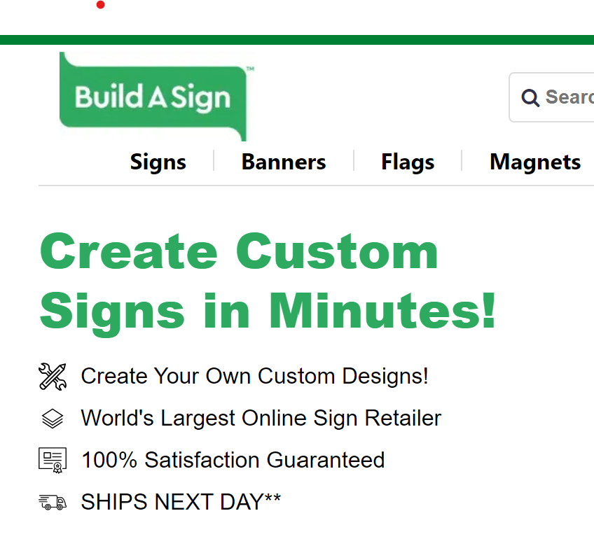 BuildASign.com: Your One-Stop Shop for Custom Signs, Banners, and Flags