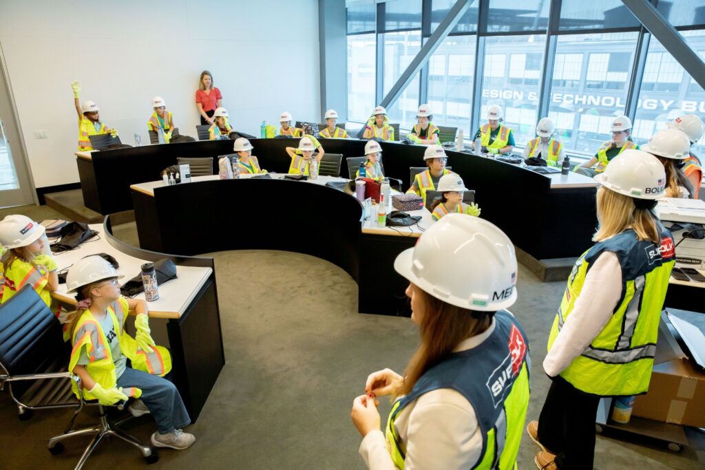 Suffolk Hosts Girl Scouts for a Day of Inspiration & Learning