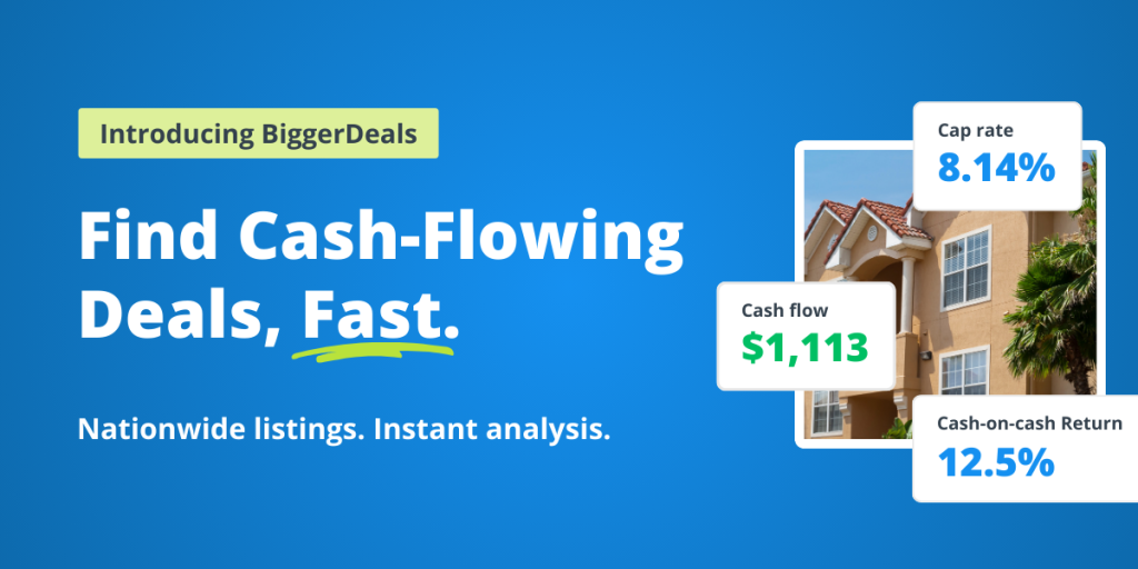 Unlock Cash Flow: BiggerDeals Transforms Property Investment Analysis