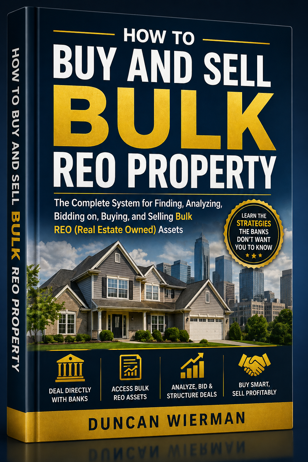 How to Buy and Sell Bulk REO Property book cover by Duncan Wierman