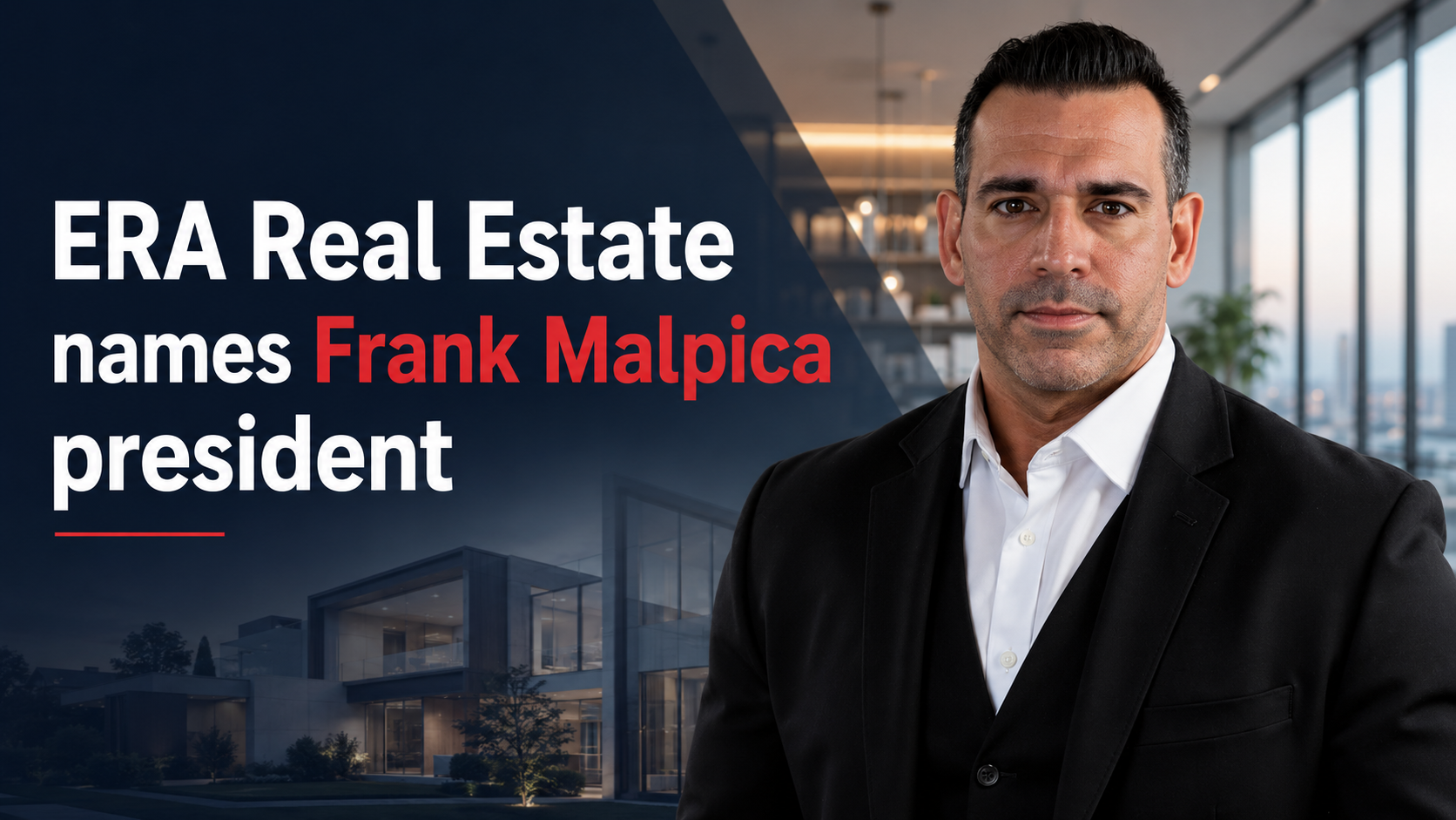 New Home 92 ERA Real Estate names Frank Malpica president