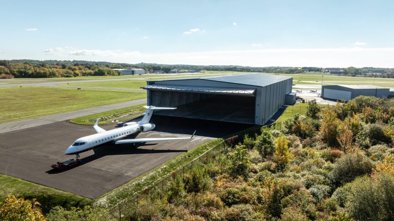 Connolly Brothers Completes 40,000-Square-Foot Aircraft Hangar for FlightLevel Aviation in Danvers