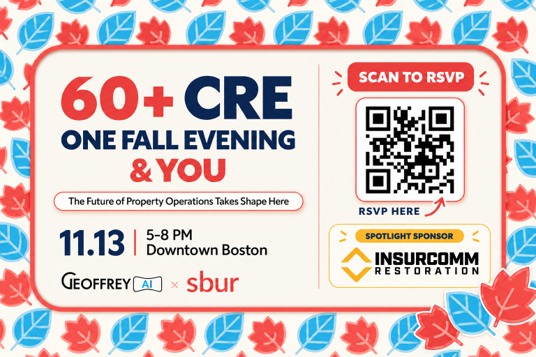 Free Boston CRE Gathering: Meet Owners, Investors & Property Professionals | Nov. 13