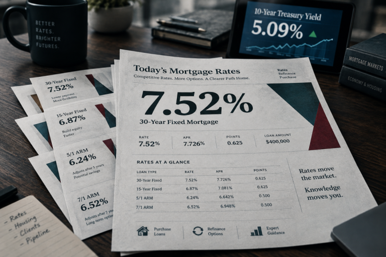 Mortgage Rates Drop as 10-Year Treasury Yield Declines