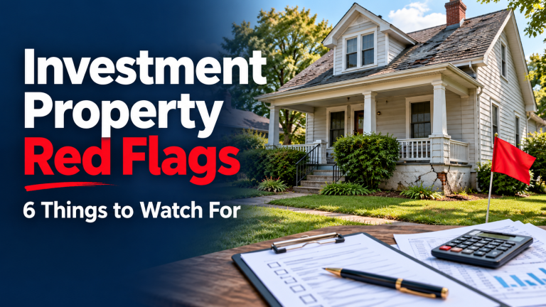 Investment Property Red Flags: 6 Things to Watch For